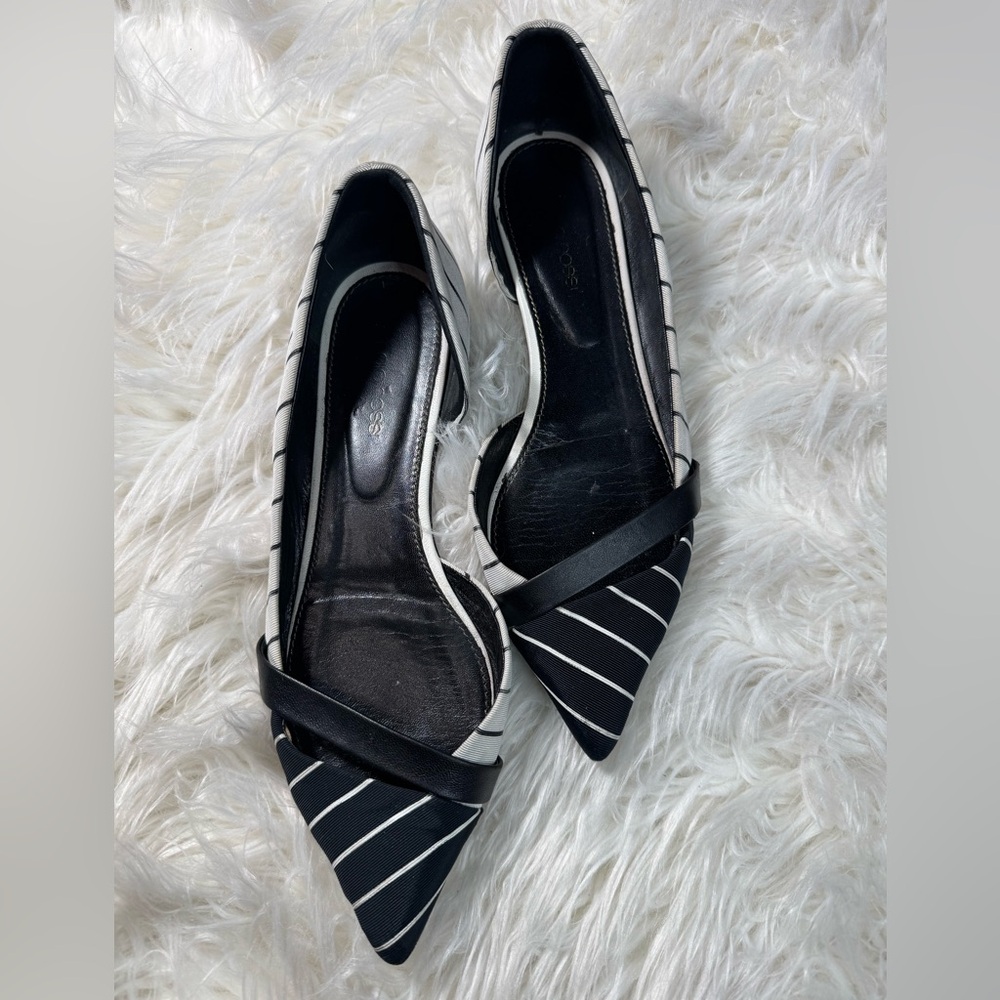 Sergio Rossi point toe flats